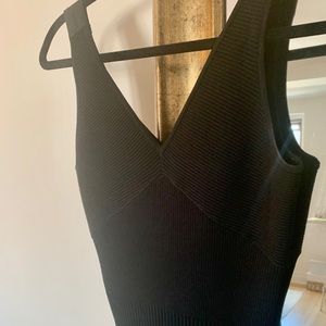 Club Monaco Knit Midi Tank Dress